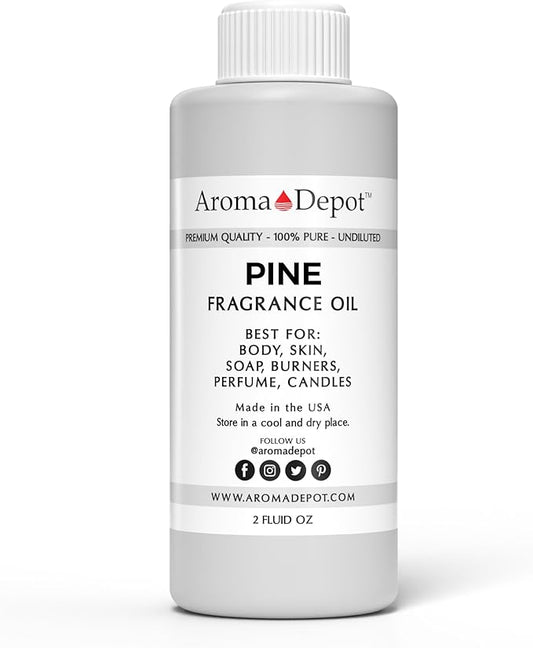 2oz Pine Perfume Oil for Making, Body Oil, Soap, Candle Making & Incense. Our Version is a Premium Quality Undiluted & Alcohol Free