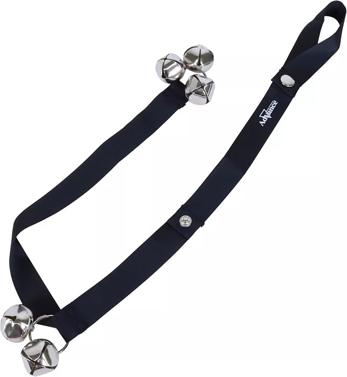 Coastal Pet - Advance - Dog Potty Training Bells, Black, 1" x 31"