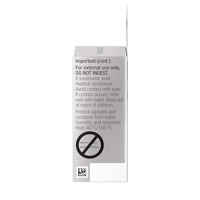 Neutrogena Rapid Wrinkle Repair Retinol Face Serum Capsules, Fragrance-Free Daily Facial Serum with Retinol that fights Fine Lines, Wrinkles, Dullness, Alcohol-Free & Non-Greasy, 7 ct