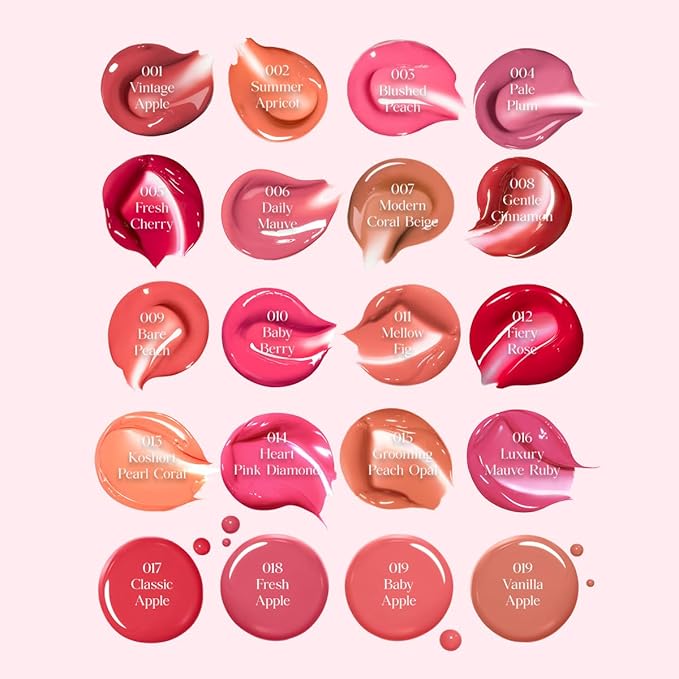 CLIO CRYSTAL GLAM TINT (016 LUXURY MAUVE RUBY), Glossy Finish, Lightweight, Buildable, Glass-Like, Smoothing, Long-Lasting, Vivid