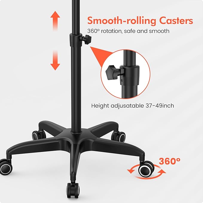 TASALON Professional Hair Steamer for Deep Conditioning, Hooded Dryer for Oil & Dye & Natural Hair, Mechanical Button & Knob Timing, Deep Moisturizing Hair Care, Hot Mist for Spa, Home Use, Salon