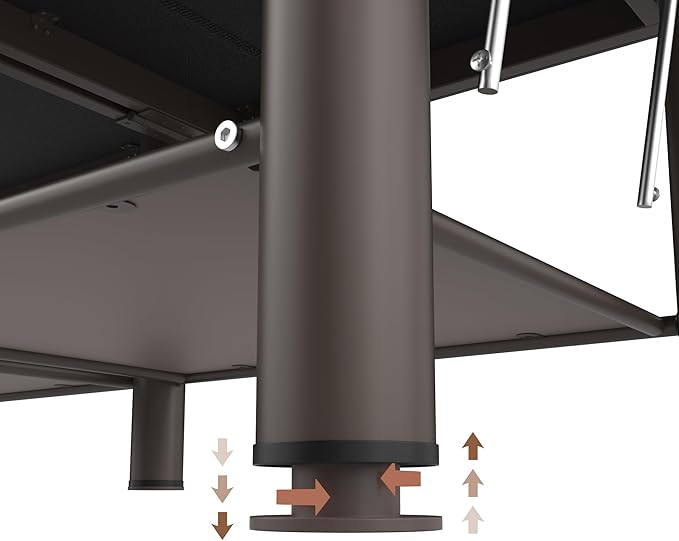 pouseayar 30.5'' Wide × 75'' Long Stationary Massage Table Folding Bed with Backrest for Treatment Table Physical Therapy Table Spa Facial Bed, Metal Frame PU Leather - Brown