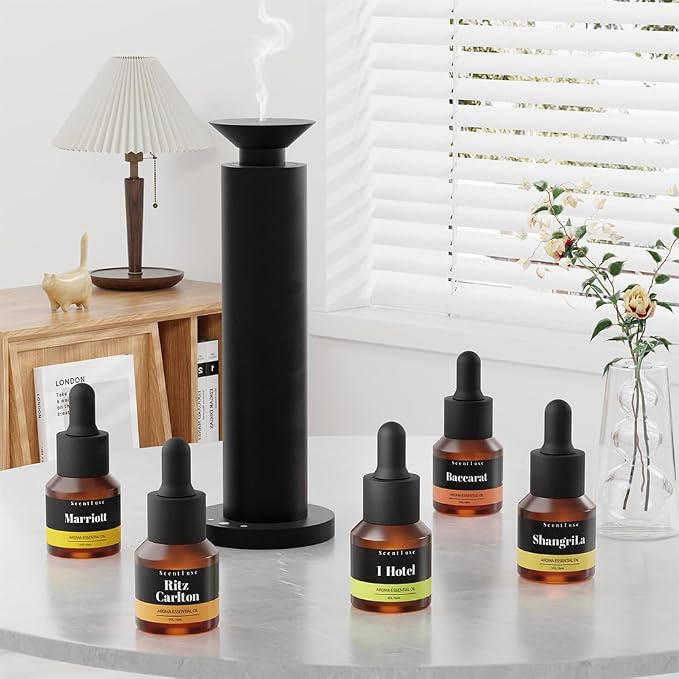 Hotel Essential Oil for Waterless Diffuser Inspired by The Ritz Carlton Scent - Orange, Musk for Aromatherapy Diffusers Oil 15mL 0.5 Fl Oz Glass Dropper Bottle Fragrance Oil