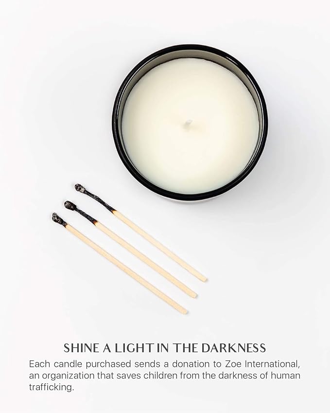 Benevolence LA Premium Oud Wood Scented Candle – Long-Lasting, 45-Hour Burn – Luxury Natural Soy Candle for Home – Aromatherapy & Room Decor – 8oz