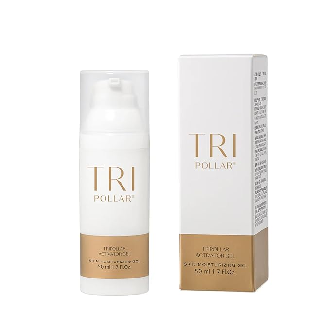 TriPollar Activator Gel - Lightweight Gel for Radio Frequency Treatments - Enhances Anti-Aging Results of RF devices - Supports Skin Elasticity (1.69 oz) (Clear)
