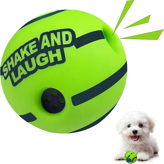 Dog Toys Ball, Interactive, XS, 2.75 in (7 cm) | Shaking with Gibbering Sound, For Training & Herding