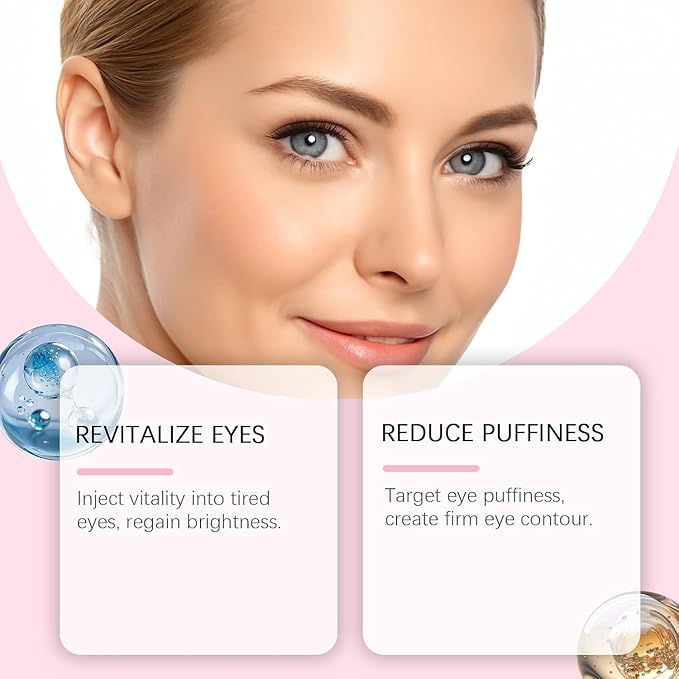 Serene Instalift Pdrn & Collagen Eye Patches, Pdrn Collagen Eye Patches for Puffy Eyes and Dark Circles (1 Box (8 pieces))