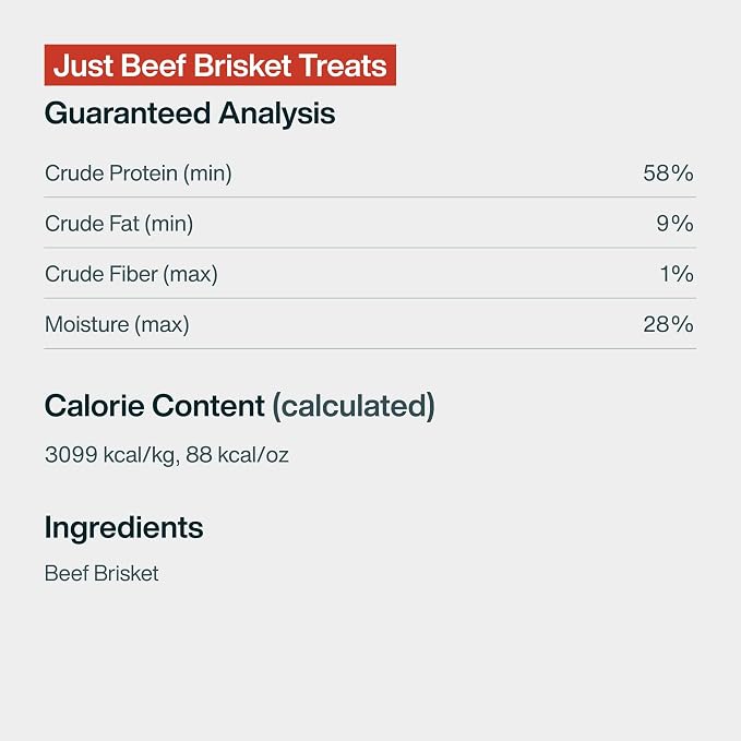 JustFoodForDogs Limited-Ingredient Beef Liver Healthy Dog Treats, Preservative-Free, Made in the USA, 5 oz | Human Grade Beef Treats for Dogs, Jerky Dog Treats, Preservative & Rawhide Zree Chews, Low Calorie Beef Liver Bark, 05Oz