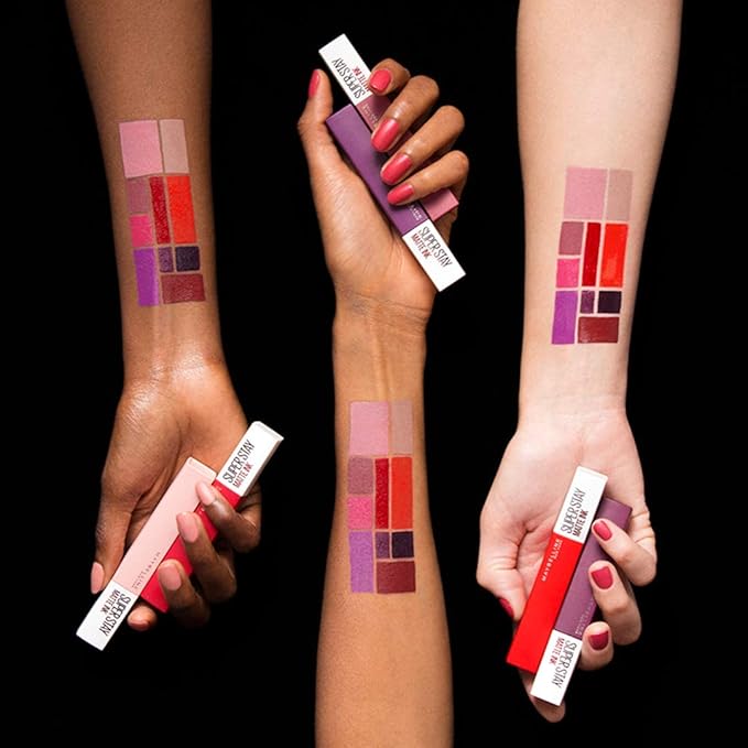 Maybelline SuperStay Matte Ink Liquid Lipstick, Loyalist, Pack of 2