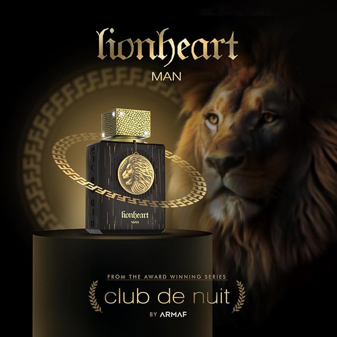 Armaf "Club De Nuit Lion Heart Edp SPR 3.4 Floz (Clean)