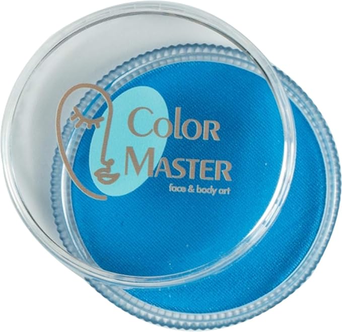 Face and Body Paint Neon Blue(30gm) Non-Toxic High-Quality Paint for Children and Adults Halloween Makeup, Costumes, Festivals