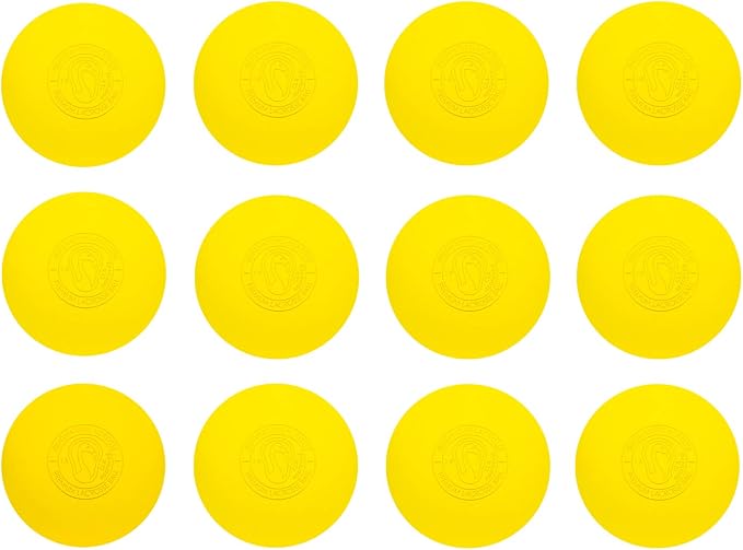 Signature Lacrosse Ball Set - Packs of 2, 4, 8, 12, and 100 - No Chemical Smell Massage Balls, Myofascial Release Tools, Back Roller, Muscle Knot Remover