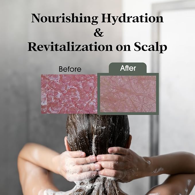Korean Shampoo Bar, Vegan & Organic, 3.5 oz, Rice Water & Spirulina for Hair Growth, Scalp Nourishing Deep Clean, Sulfate & Paraben Free, Zero Waste K-Beauty for Dry Damaged Colored Hair