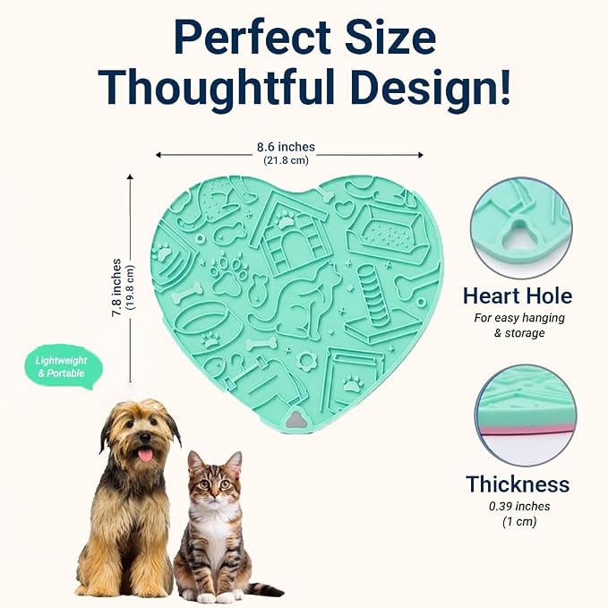 Interactive Cat Puzzle Feeder & Dog Enrichment Toy, Slow Feeder for Indoor Cats, Kittens, Puppies & Small Dogs, Treat Dispensing Food Puzzle to Encourage Foraging, Mental Stimulation & Reduce Boredom