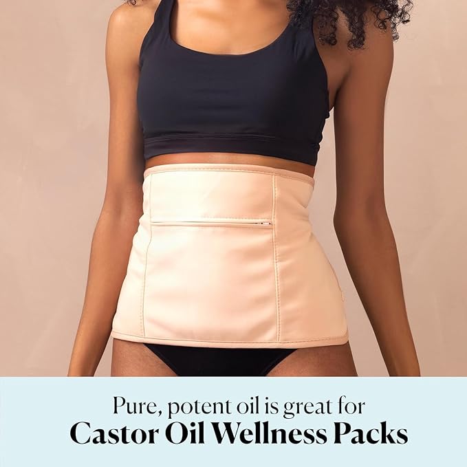 Sky Organics - Castor Oil Organic - Volumizing Hair Oil - Scalp, Lashes, Brows - Pure Castor Oil Cold Pressed - Natural Conditioner - Omega Fatty Acids, Vegan - Beauty, Hair, & Self Care - 8oz, 2 Pack