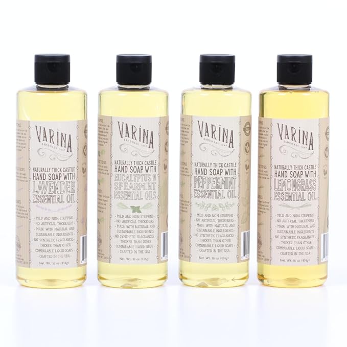Liquid Organic Castile Soap Variety - 16 oz