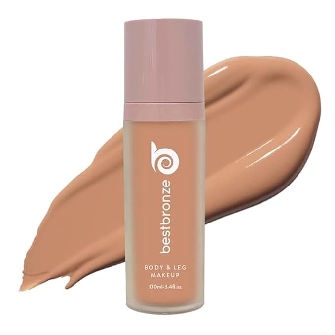 Best Bronze Bombshell Body Makeup - Tattoo Cover Up Makeup & Body Foundation Waterproof - Tattoo Concealer Waterproof for Scars, Varicose Veins Cover Up & Leg Foundation (NW30 Medium Beige)