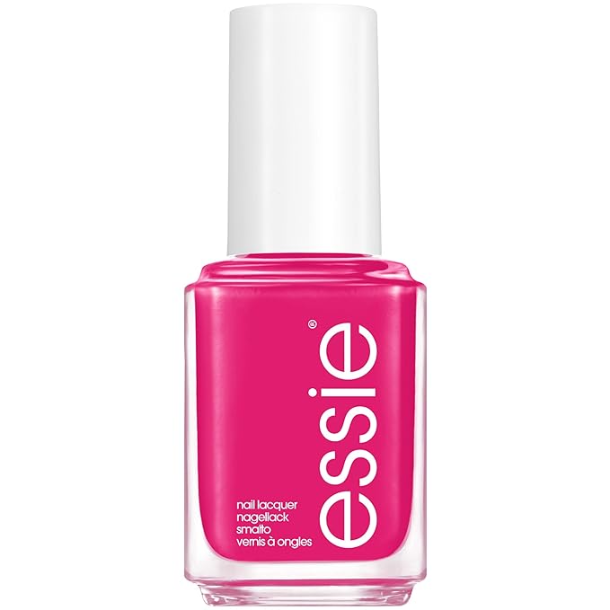 essie Salon-Quality Nail Polish, 8-Free Vegan, Magenta Pink, Pencil Me In, 0.46 fl oz