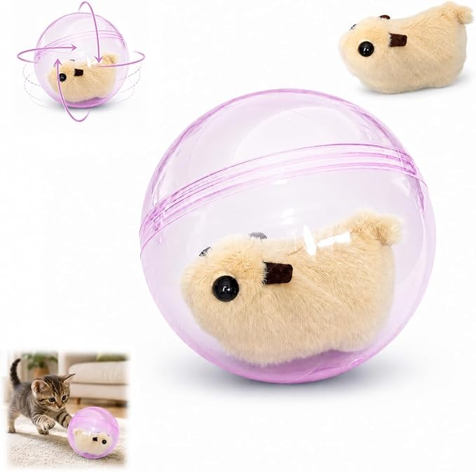 Self Rolling Interactive Cat Ball Smart Cat Ball Toy