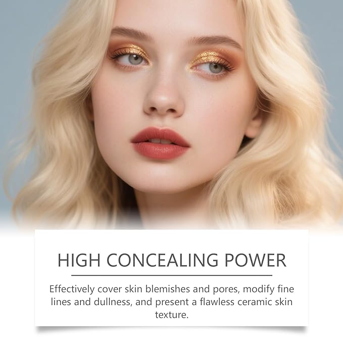 Sakesfor Foundation Stick Color Changing Makeup With Tone Matching Formula Lightweight Smooth Finish For Natural Everyday Look (Dark skin tone)