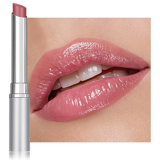 Pink Cherry Nude Tinted Honey Lip Balm, Sheer Hydrating Moisturizing Lipstick for All Skin Type, Natural Pink Cherry Lip Tint Balm Moisturizing Nourishing Lipstick Long Lasting Waterproof 02#