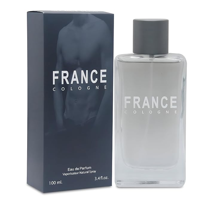 AFLUXE France Men's Cologne Long Lasting Romatic Scent with a Modern Twist Perfume for Men, 3.4Fl Oz Eau de Toilette for Refined Occasions