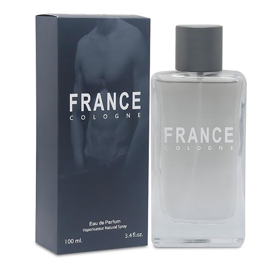 AFLUXE France Men's Cologne Long Lasting Romatic Scent with a Modern Twist Perfume for Men, 3.4Fl Oz Eau de Toilette for Refined Occasions