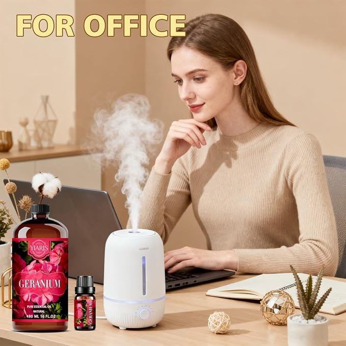 Tea Tree Essential Oil-YIARIS Tea Tree Essential Oil -16.33 Fl Oz,Pure and Natural Fragrance Oil for Aroma Diffuser,Skincare,Home Fragrance,Cleaning,Massage,Yoga,DIY Candle