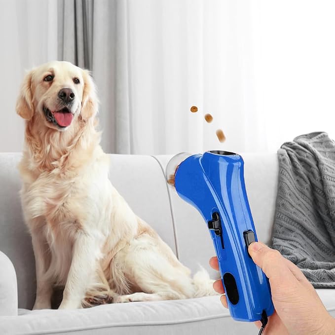 Joyzan Dog Food Catapult, Pet Treat Snack Launcher Puppy Shooter Feeder