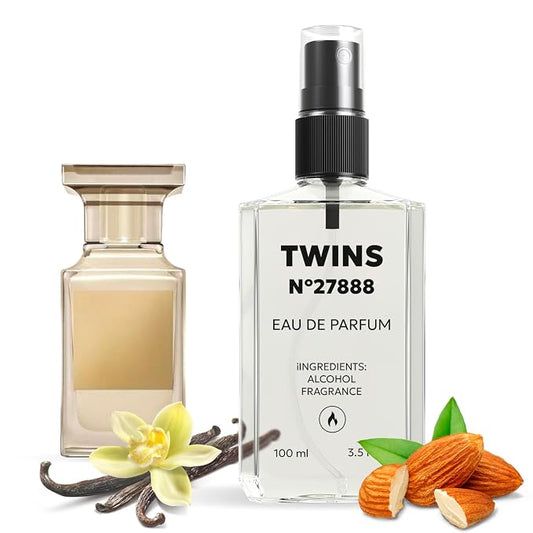 TWINS Impression of Vanilla Sex | Unisex Perfume for Women and Men Eau de Parfum | No.27888 | 3.4 Fl Oz / 100 ml
