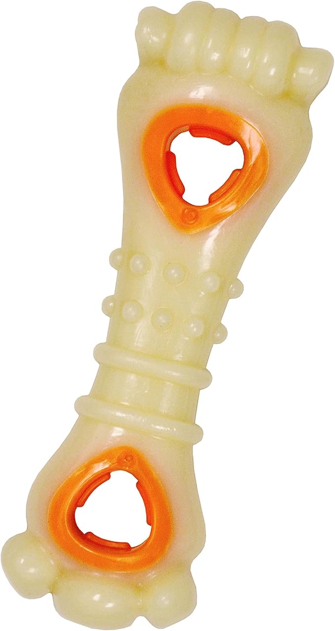 Nylabone Power Chew Knuckle Bone & Pop-In Dog Treat Toy, Medium