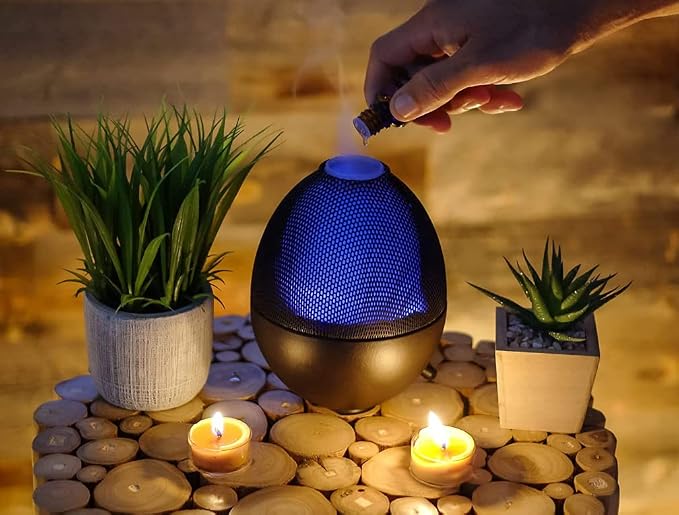Blue Lotus Essential Oils ~ Pure Natural Aromatherapy Massage Oil - Therapeutic Grade - 100% Natural Incense - Pure Essential Oil (15 Ml)