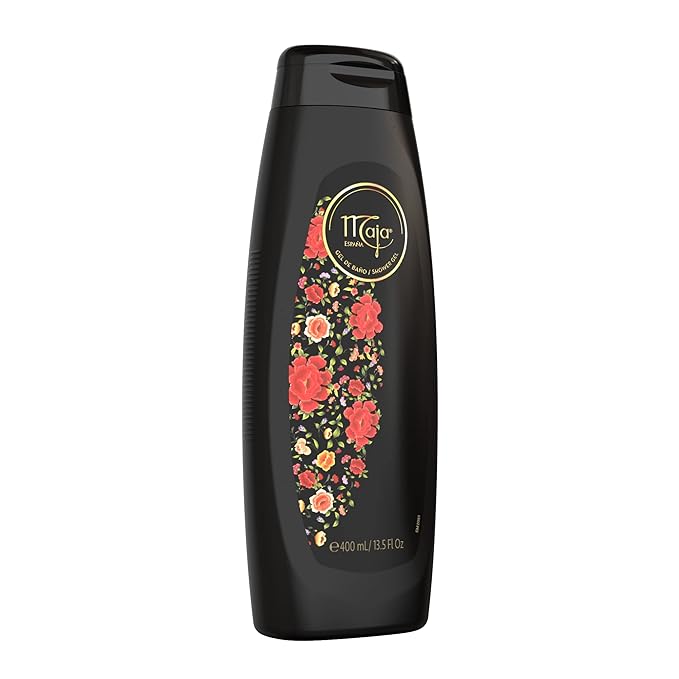 Maja Bath and Shower Gel, Body Wash Enriched With Glycerin that Protects and Softens Your Skin Keeping It Clean and Fresh, 13.5 Oz, Bottle (Pack of 2)