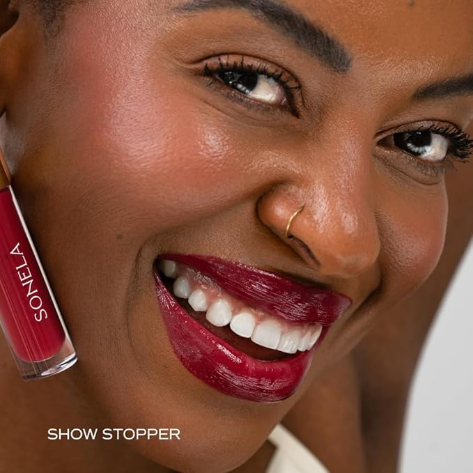 Your Best Self Peptide Hydrating Lip Gloss - Red - Show Stopper