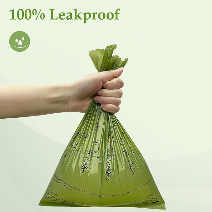 720 Count Lavender Scented 13” x 9” Dog Poop Bags Rolls | Leakproof Strong & Sturdy Waste Bags for Doggie Cat Pet