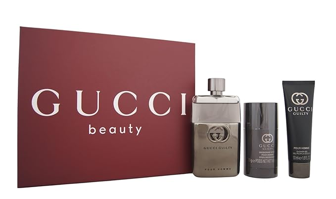 Gucci Guilty Pour Homme EDT 3Pc Gift Set for Men