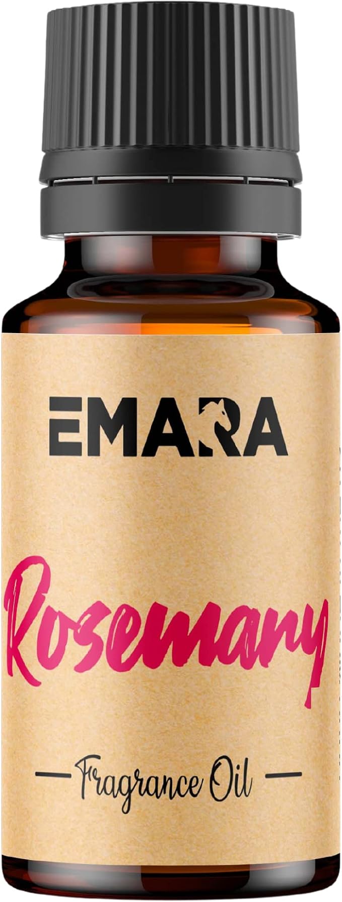 EMARA All Natural Herbal Rosemary Essential Oil for Diffusers, Skin Care, Aromatherapy Fragrance Oil, Organic Therapeutic Grade 15 mL (1/2 fl oz)