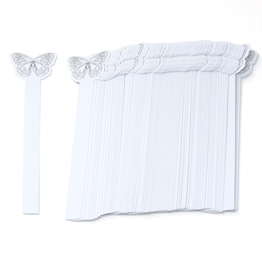 Honbay 100PCS Disposable Perfume Test Strips Butterfly Pattern Essential Oils Paper Test Strips Smelling Testing Paper for Aromatherapy Fragrances Scents