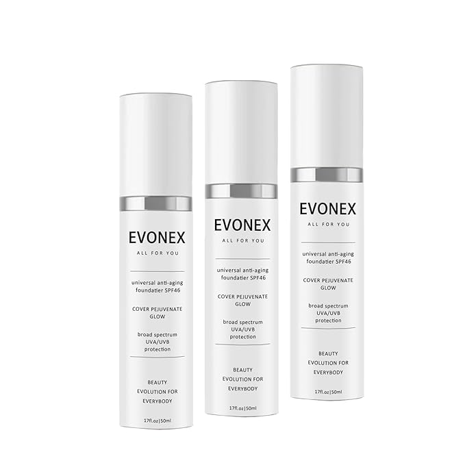 Age Defying Foundation - Light Sheer Coverage Tinted Face Sunscreen - Anti-Aging Tinted Moisturizer Cream - Foundation Serum for Women - Serum Age Defying Makeup (3pcs)
