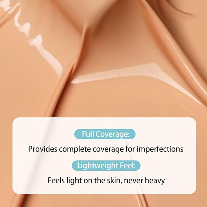 Legs Makeup Waterproof No Transfer - Sweat Resistant Skin Concealer Tattoo Cover Up All Day Wear - Makeup Long Lasting Body Foundation for Scar, Tattoo All Skin Tones (#03 Fairest)