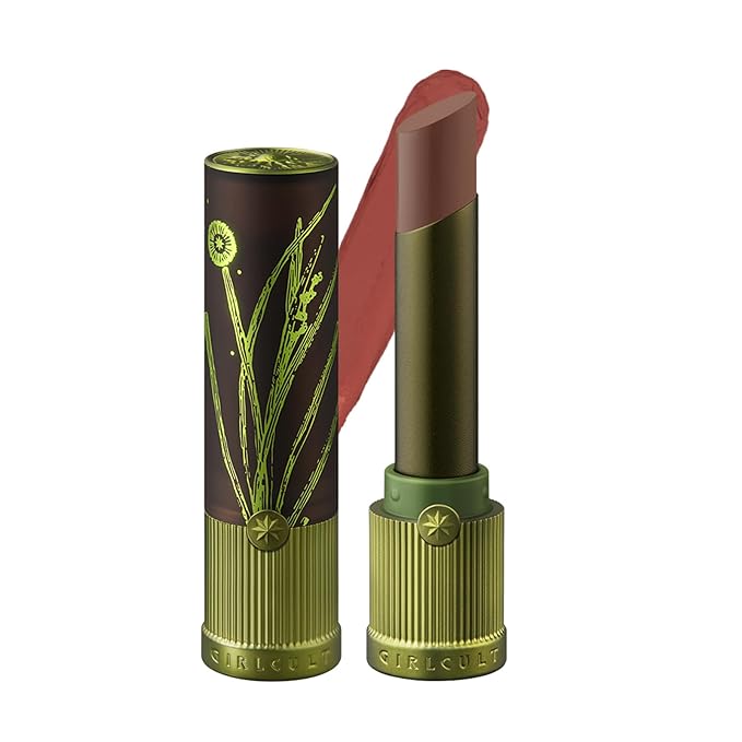 GIRLCULT Matte Lipstick – Long Lasting Velvet Finish, Smudge Proof & Lightweight Lipstick for Women, Transfer Proof One-Swipe Color, Gift for Her (S02)
