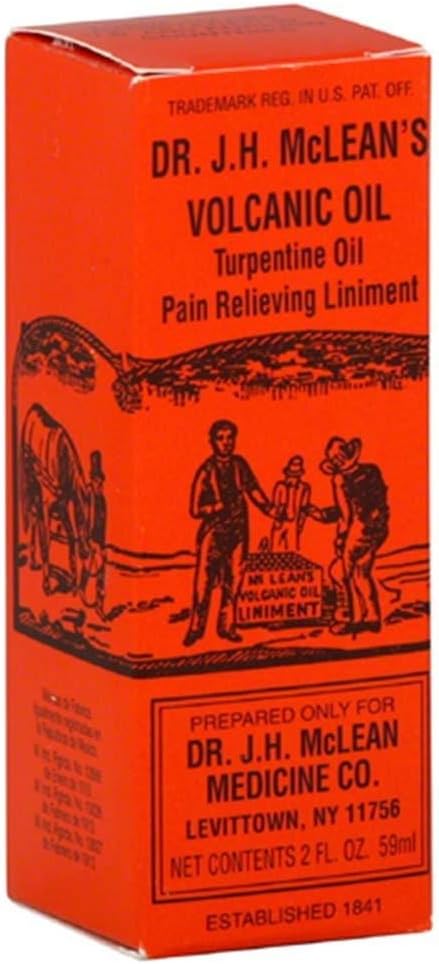 Dr McLean's Volcanic Oil Pain Relieving Liniment, 2 Ounces
