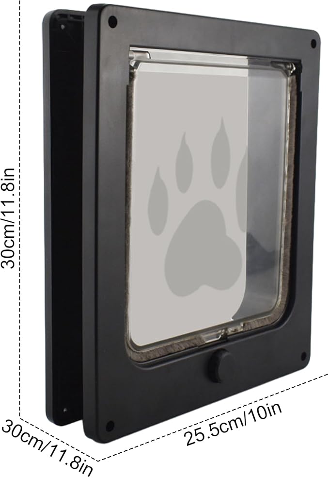 Cat Door Smart Magnetic Pet Supplies