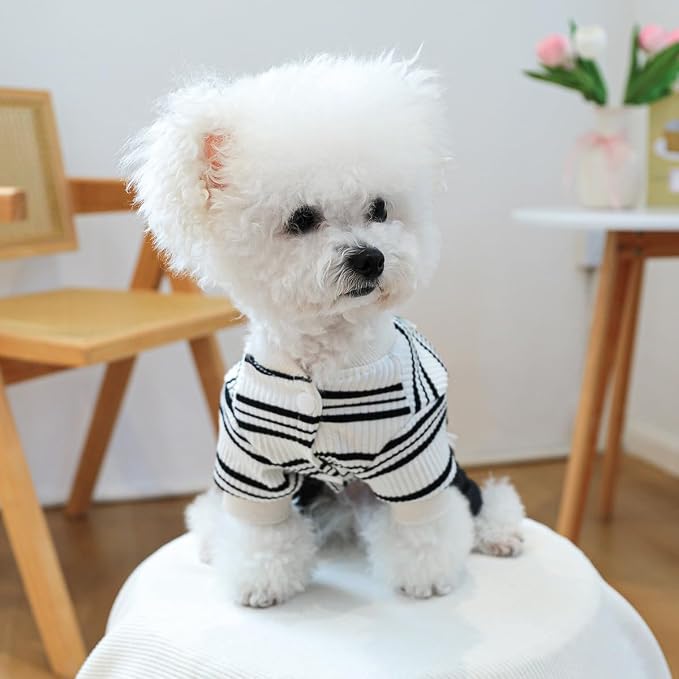 Dog Stylish Overalls Comfortable Puppy One Piece Outfits Summer Bib Overalls for Small Dogs Cute Pet Jumpsuit Onesie Chihuahua Yorkies Birthday Holiday Clothes Costume