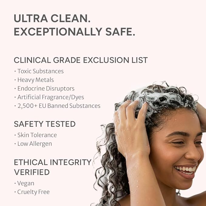 Pregnancy & Postpartum Shampoo, Pregnancy Safe, Clean, Korean, K beauty with Panthenol, Allantoin, Soy Actives, 6.76 fl oz