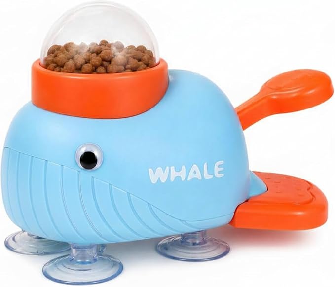 Interactive Dog Toy with Suction Cups, Treat Dispensing Slow Feeder Puzzle for Small & Medium Dogs – Keeps Dogs Busy & Reduces Boredom