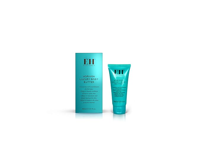 Emma Hardie 50ml Moringa Luxury Body Butter, Rich Nourishment for the Body that Helps To Reinforce The Skin's Protective Barrier, Rejuvenate and Deeply Hydrate, Vegan & Cruelty Free
