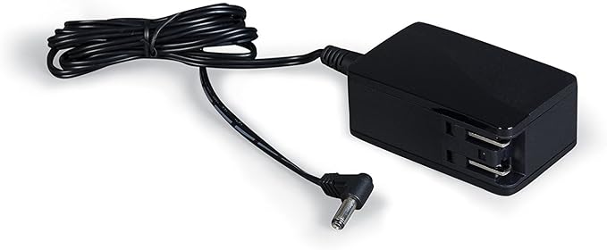 PetSafe Simply Feed Power Adaptor for Automatic Dog and Cat Feeder, Black | Additional Power Source Reduces Battery Use, Use as Main Power with Batteries as Backup