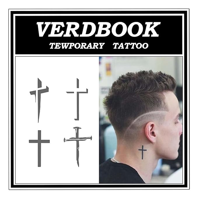 Waterproof Temporary Tattoos: 2-Sheet Tattoo Kit with Realistic Body Stickers, Semi-Permanent Tattoos for Adults Lasting 7-15 Days – Safe for Men & Women, Minimal Devotion