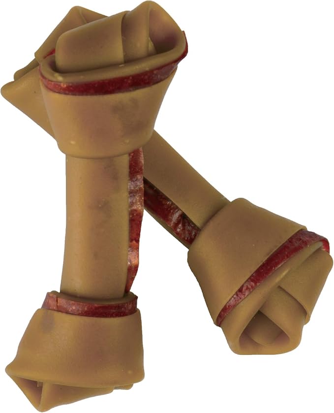SmartBones Medium Chews, Treat Your Dog to a Rawhide-Free Chew Made with Real Meat and Vegetables, 4 Count (Pack of 3)